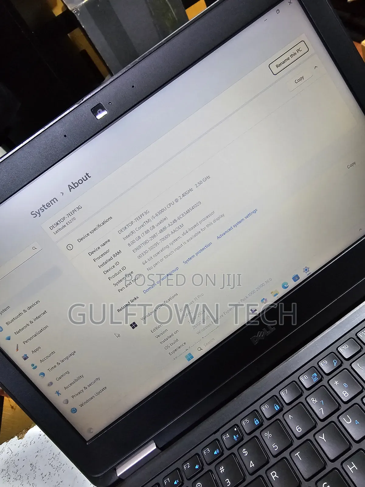 Laptop Dell Latitude 12 E5270 8GB Intel Core i5 SSD 128GB