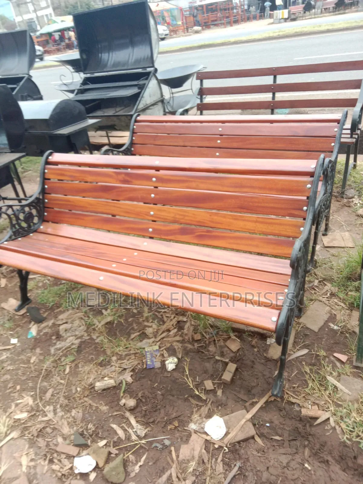 Balkans Outdoor Home Lawn Benches