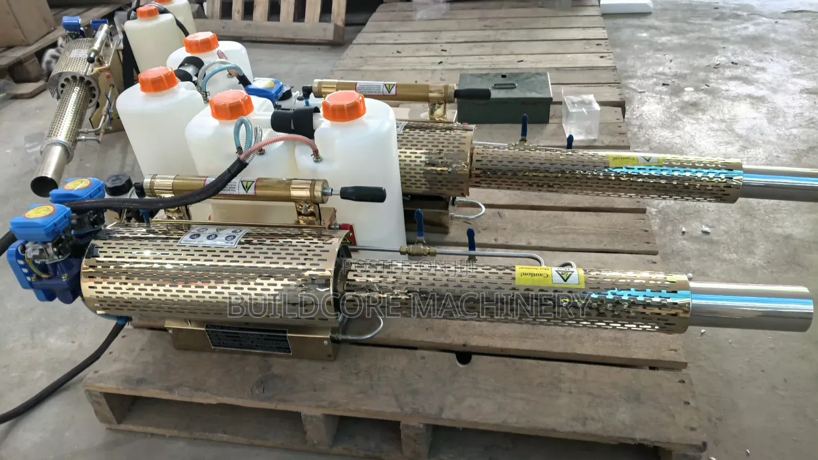 TWO Cylinder Back Pack Thermal Fogging/Fogger Machine