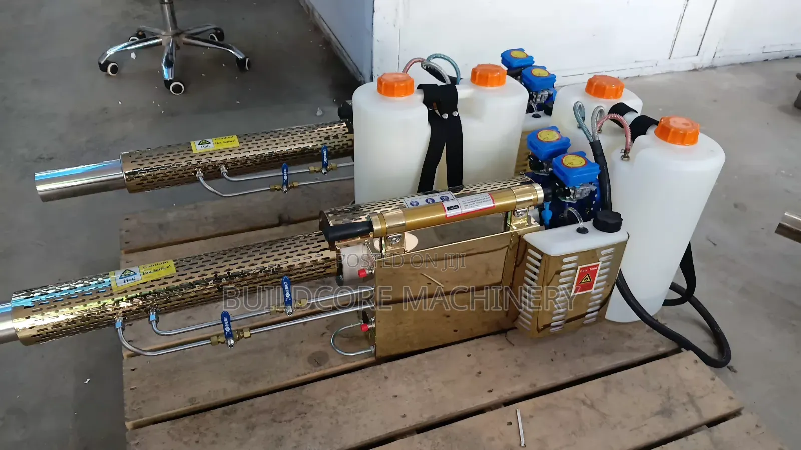 2 Cylinder Back Pack Thermo Fogging/Fogger Machine