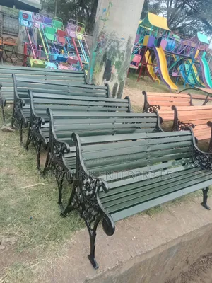 Umlazi All Weather Metallic Garden Outdoor Benches
