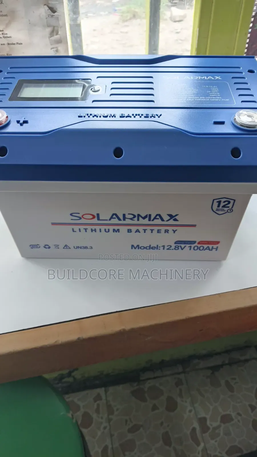Solarmax 100ah 12v Lithium Battery