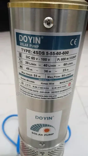 Doyin 600watts 55m Head Dc Submersible Pump