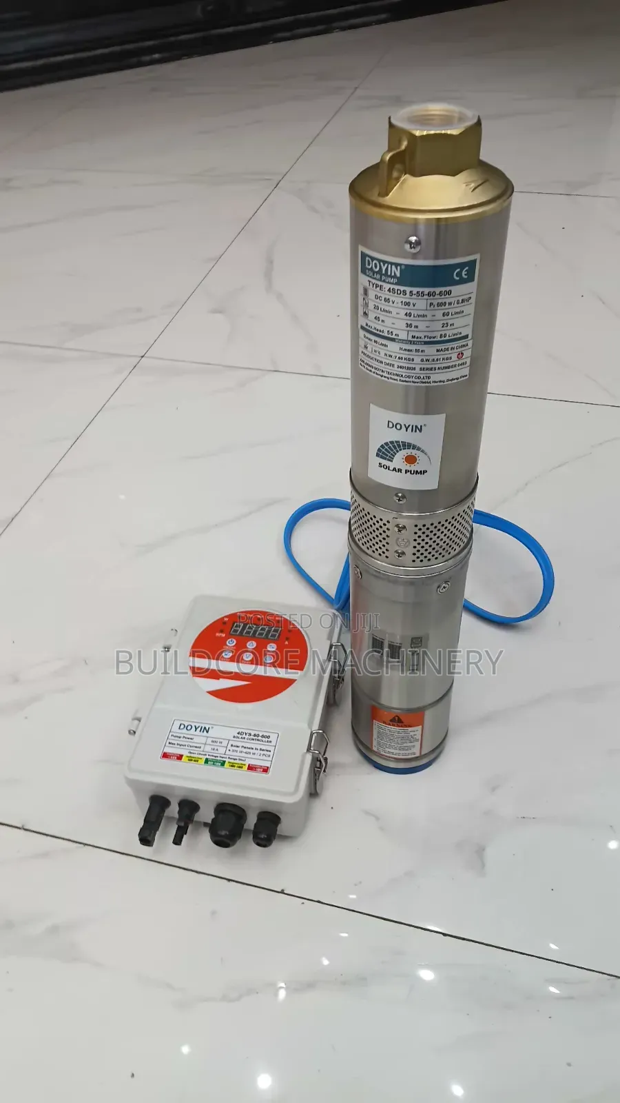 Doyin 600watts 55m Head Dc Submersible Pump