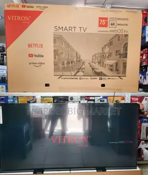 New Model Vitron 75 Inch WeBos Television