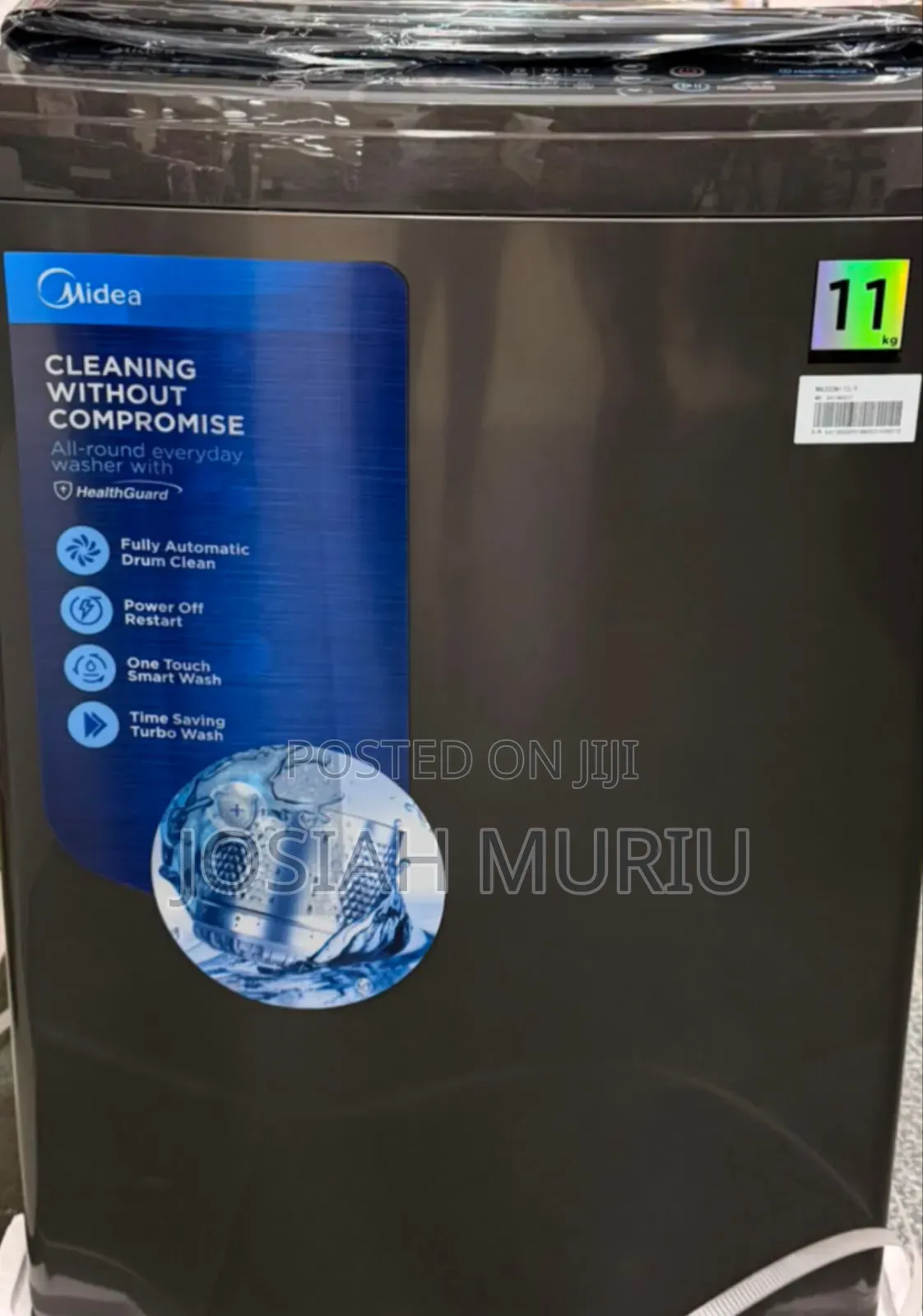 Midea 9kg Top Load Full Automatic Washing Machine
