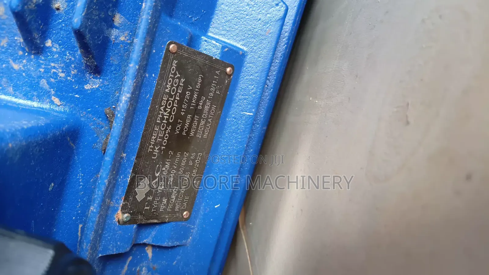 15Hp 11kw Three Phase Electric Motor
