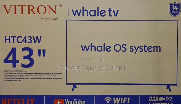 *Vitron 43" Smart Whale TV