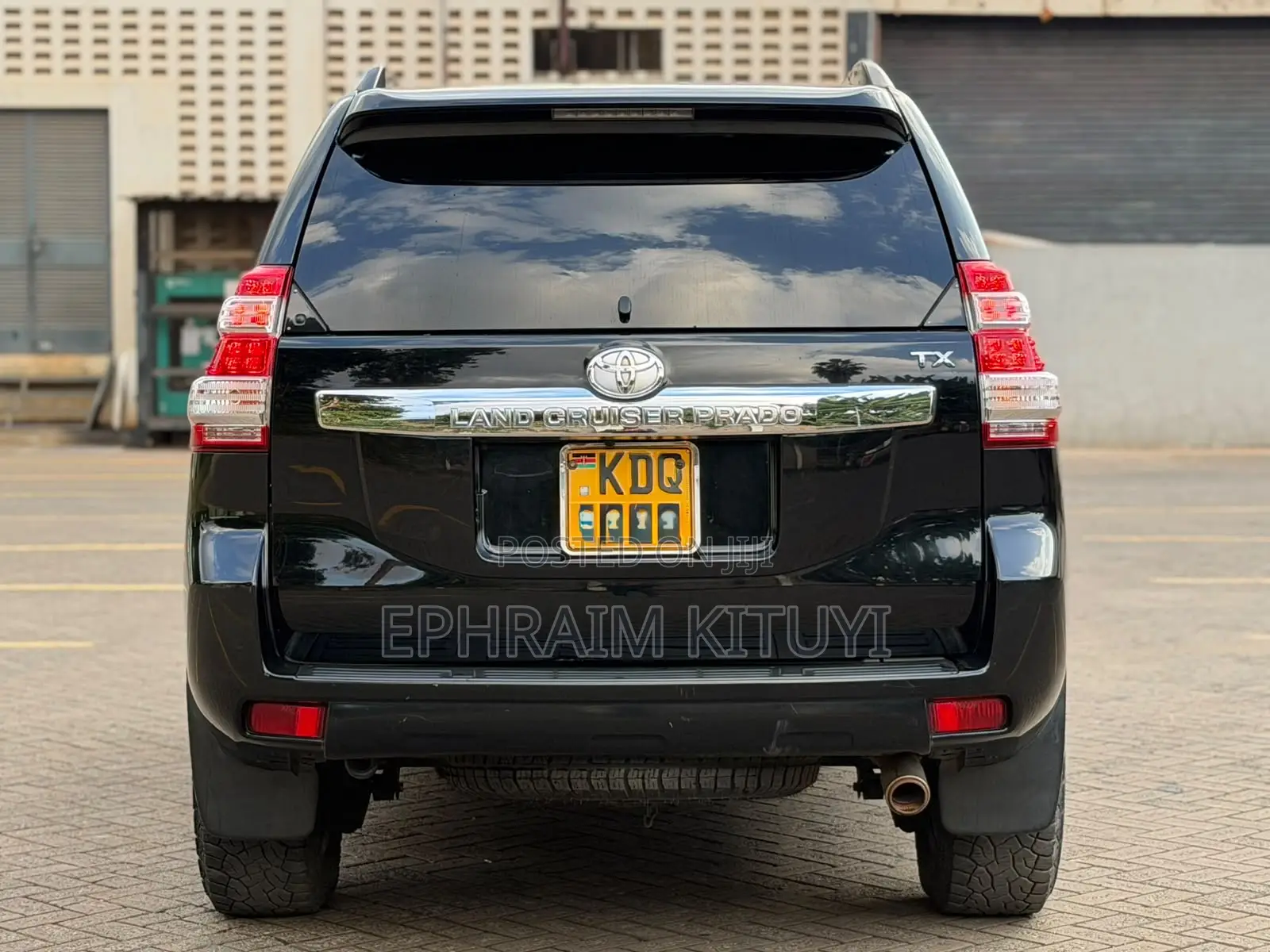 Toyota Land Cruiser Prado 2017 Black