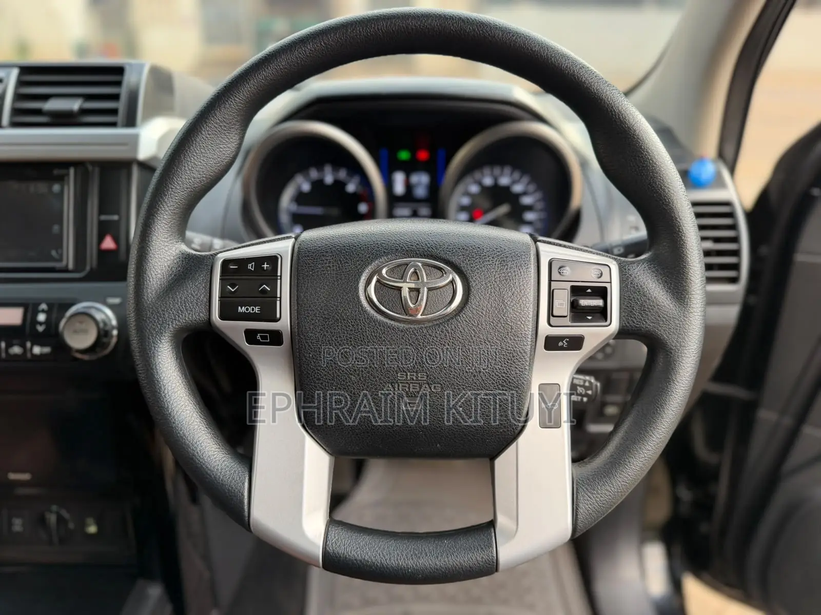 Toyota Land Cruiser Prado 2017 Black