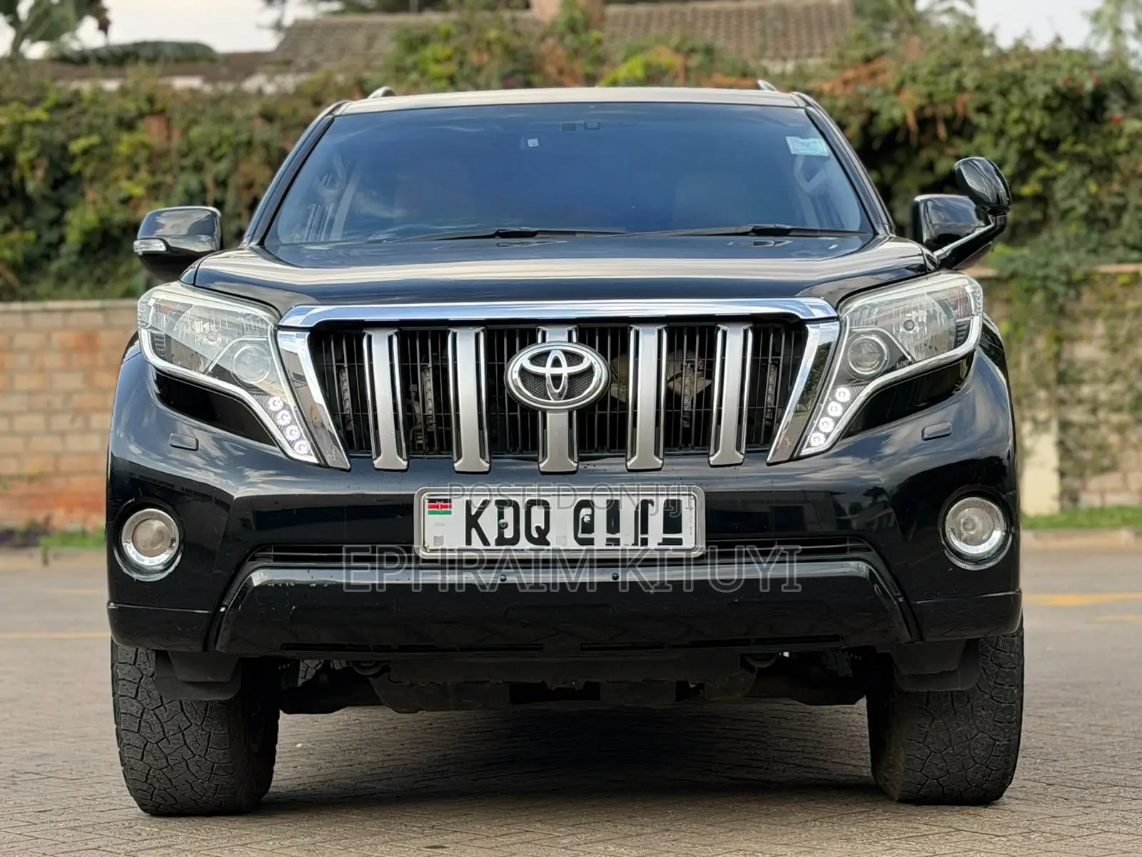 Toyota Land Cruiser Prado 2017 Black
