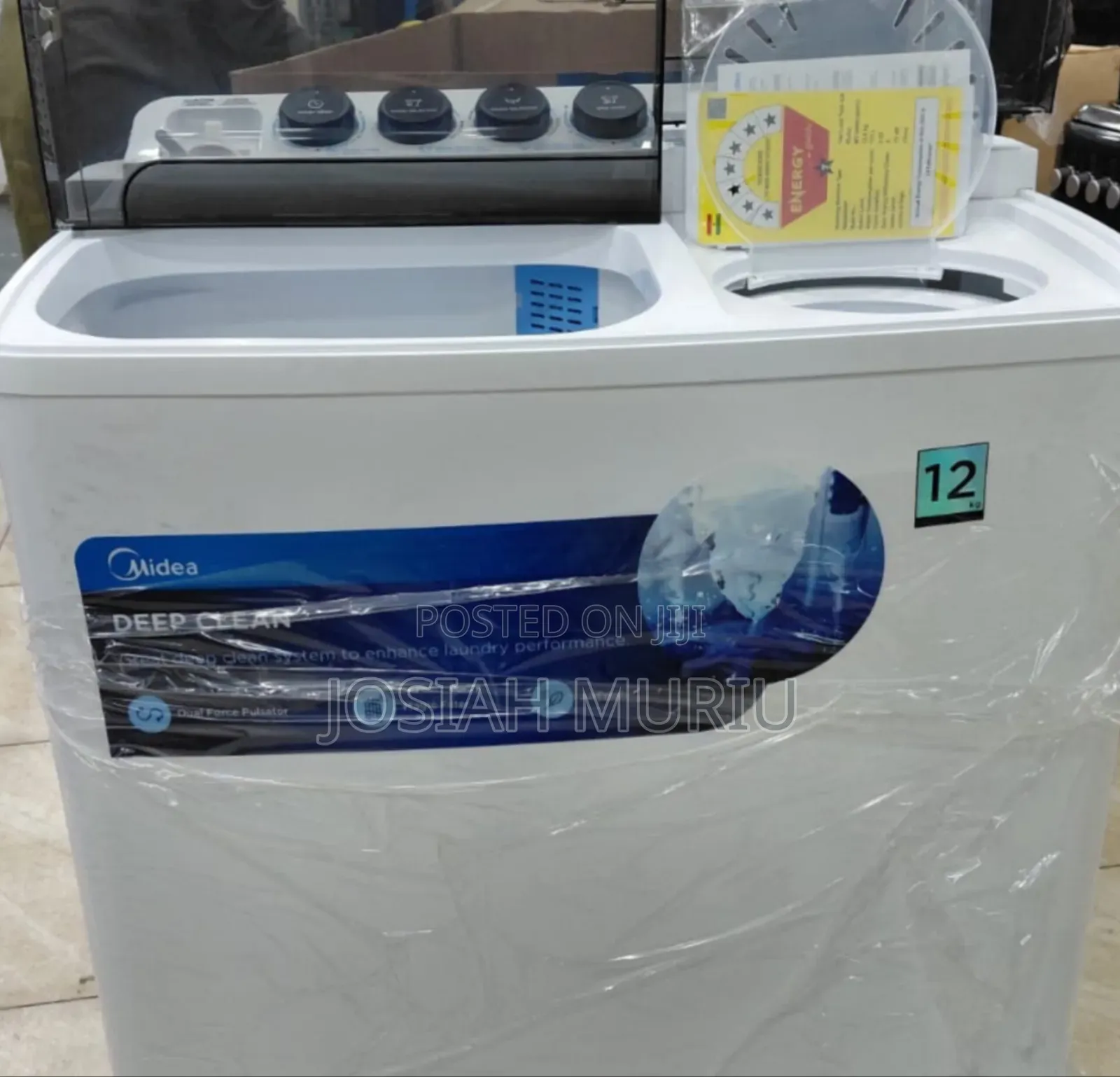 Midea 12kg Twin Tub Washing Machine
