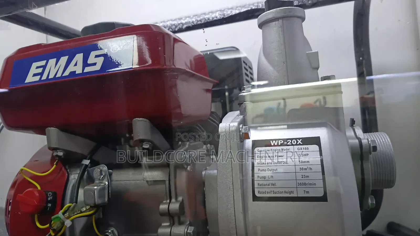 Emas WP-20T 2inch Gasoline Water Pump