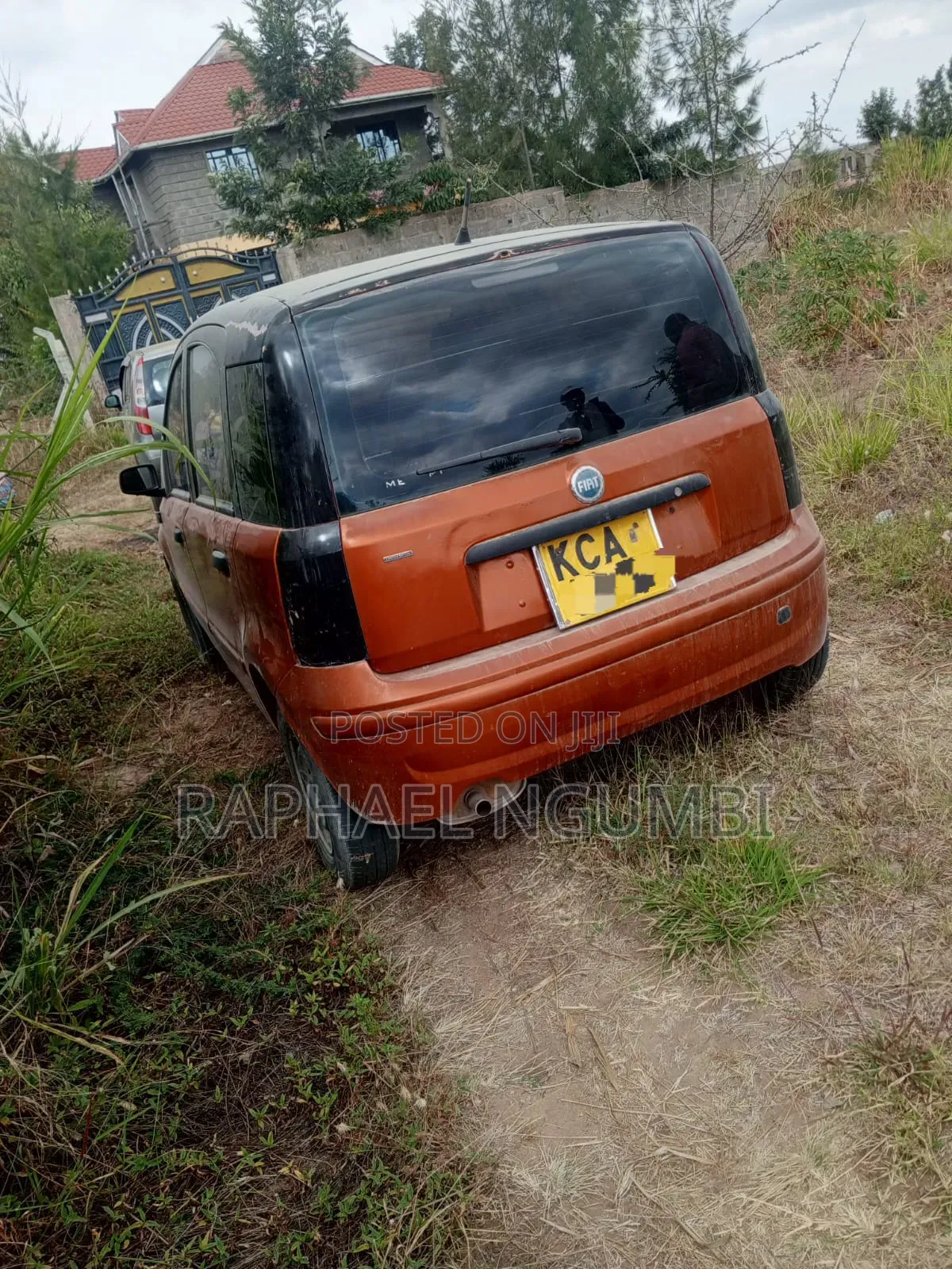 Fiat Panda 2007 Orange