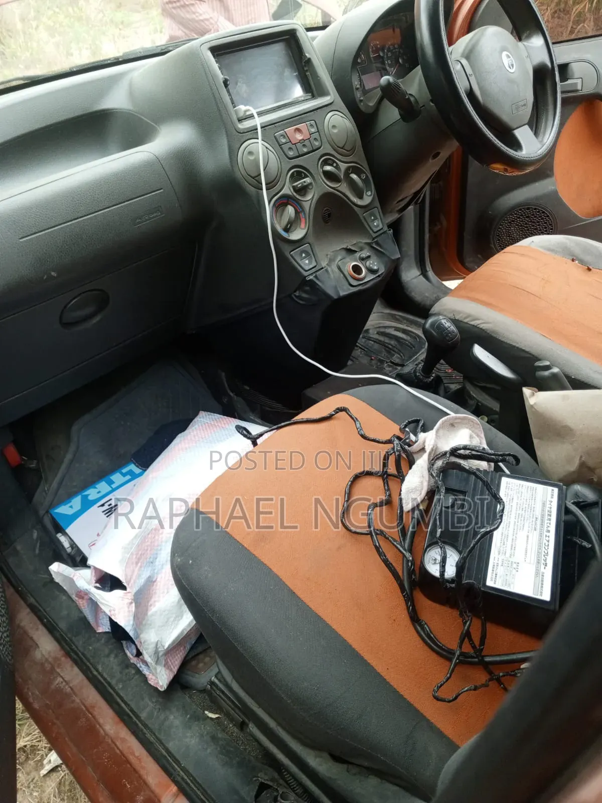 Fiat Panda 2007 Orange