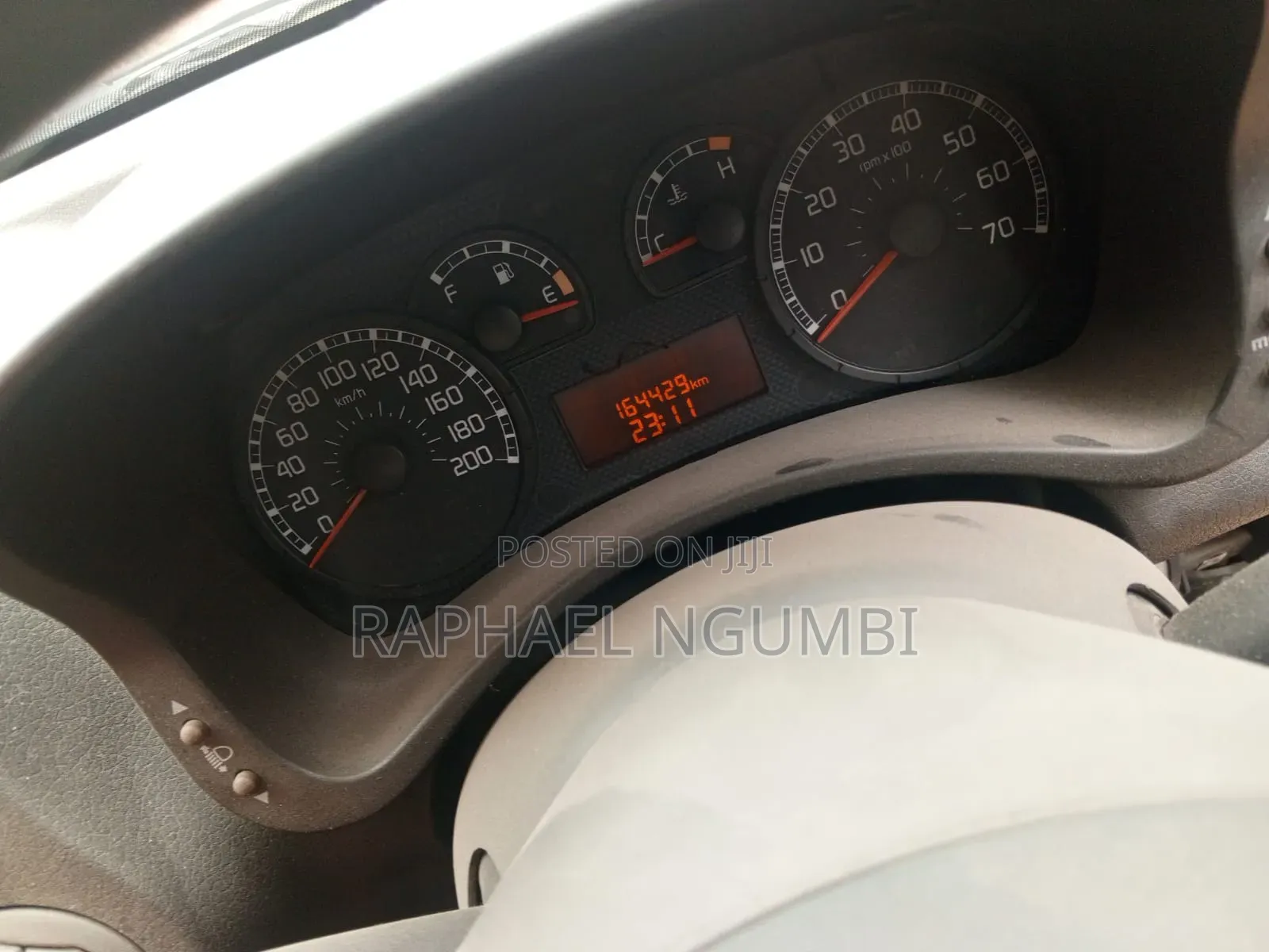 Fiat Panda 2007 Orange