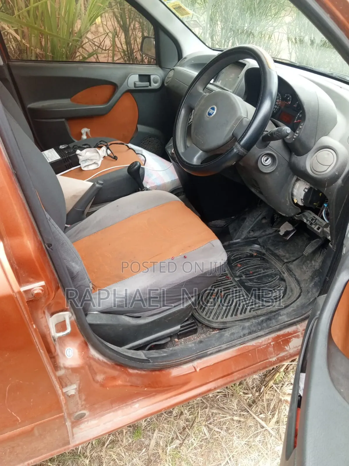 Fiat Panda 2007 Orange