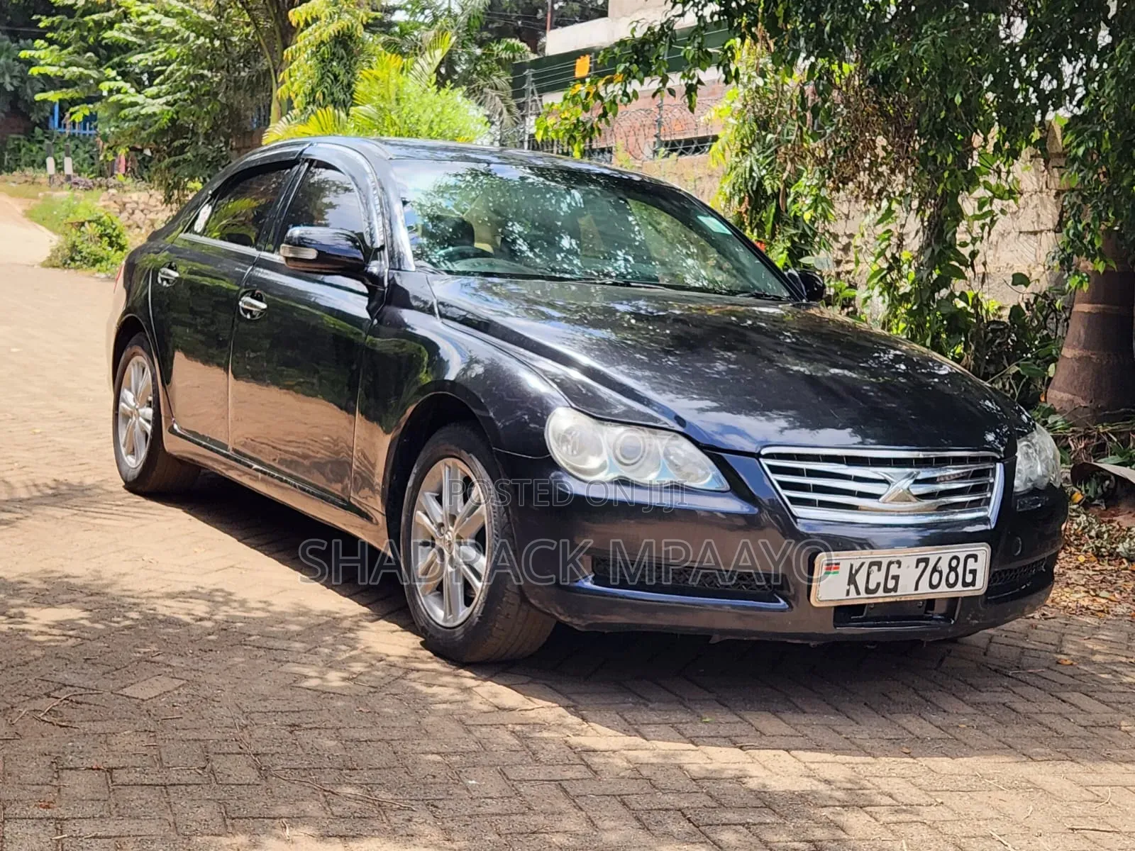 Toyota Mark X 2008 Blue