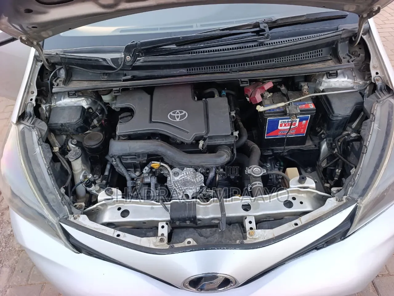 Toyota Vitz 2015 White
