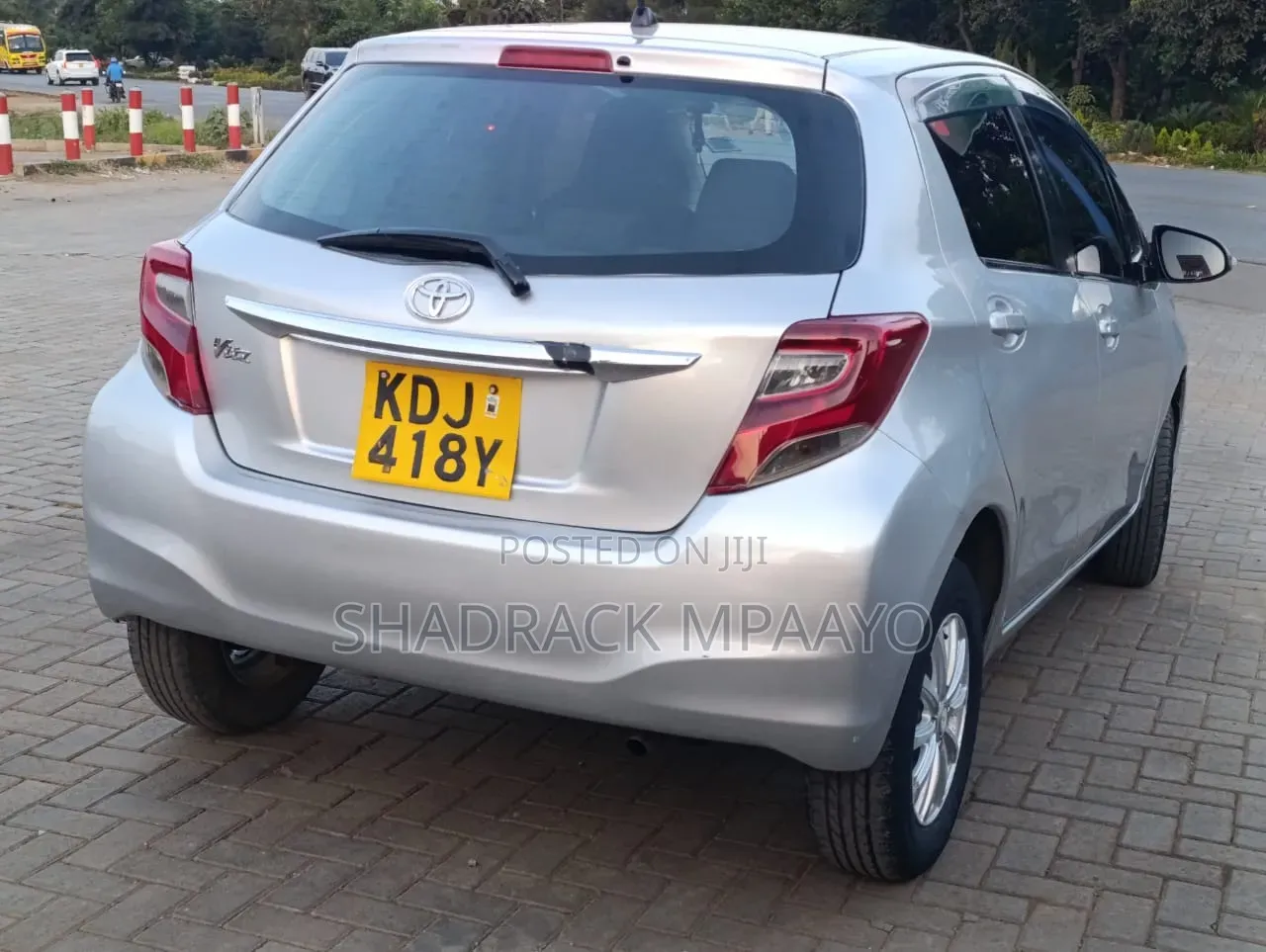Toyota Vitz 2015 White