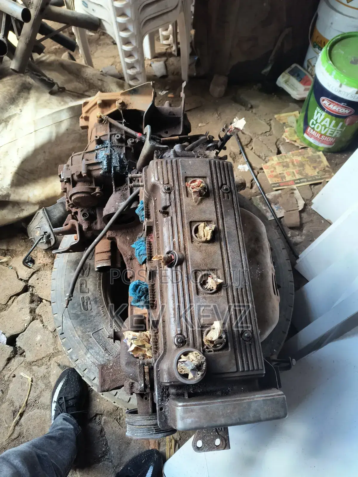 Toyota 110 5A Slim Engine and Automatic Transmission
