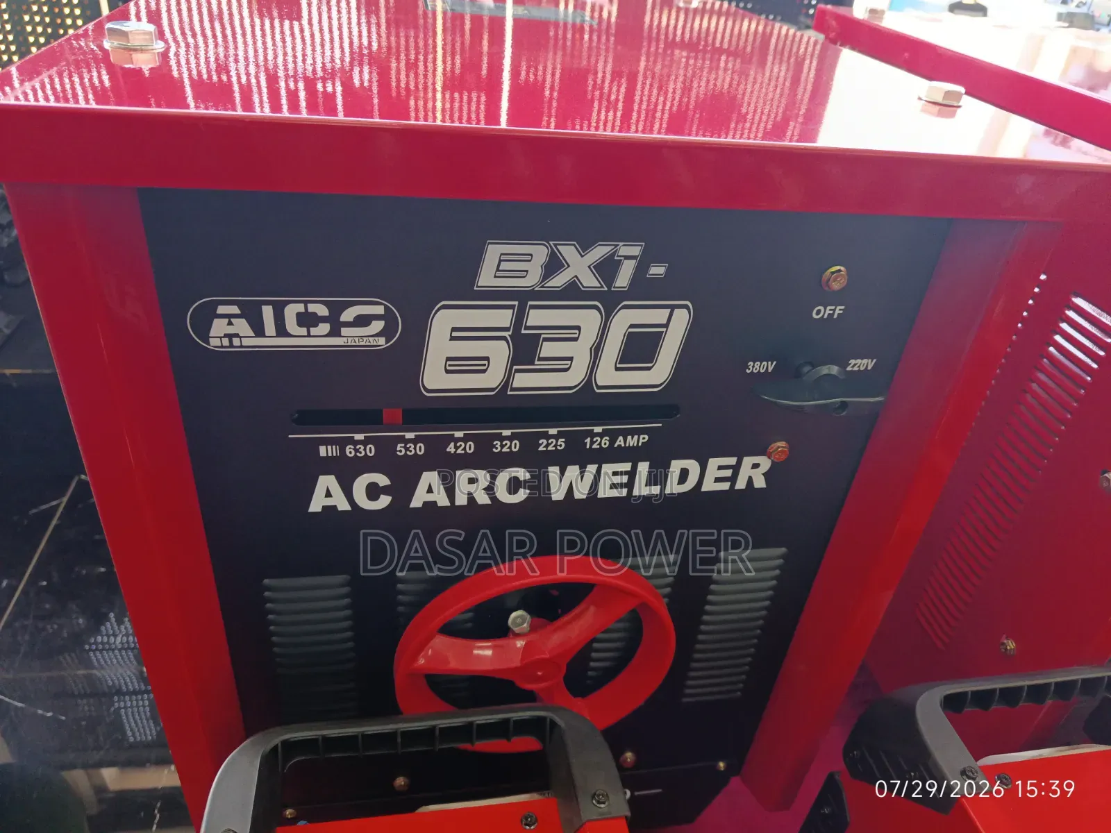 Bx1-630 Heavy Duty AC Arc Welder