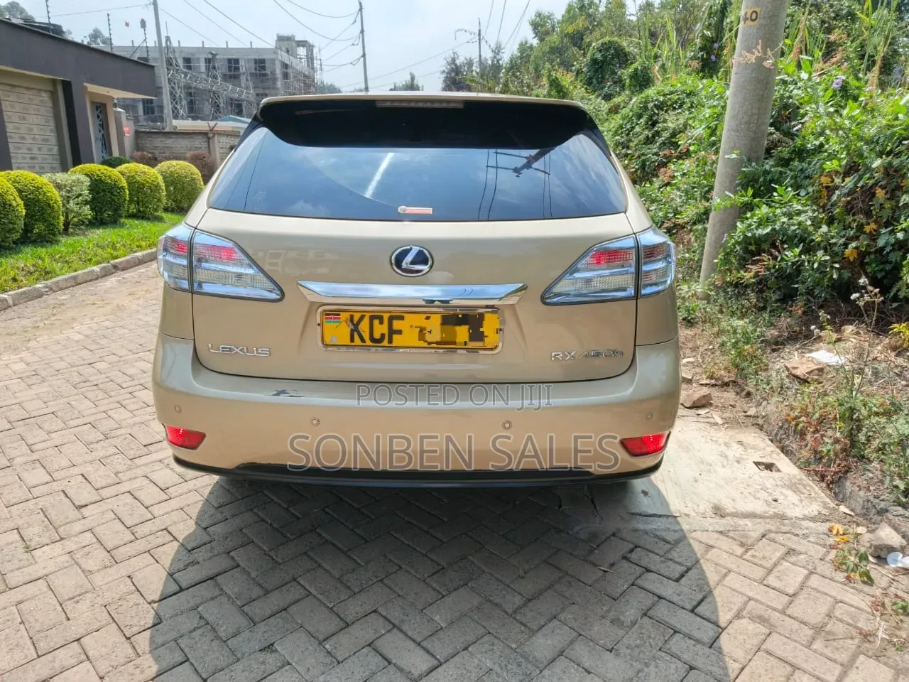 Lexus RX 450h 2010 Gold
