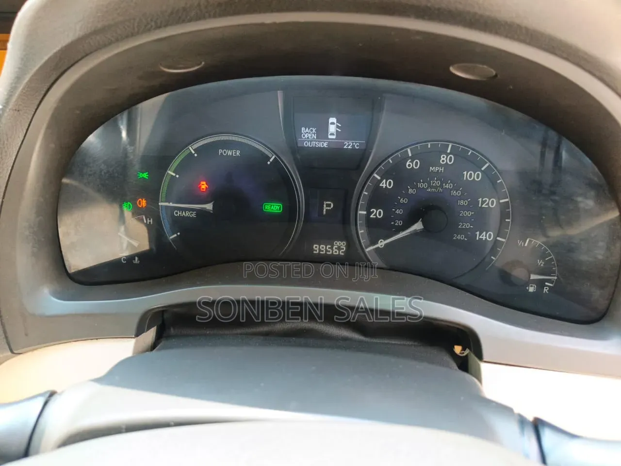 Lexus RX 450h 2010 Gold
