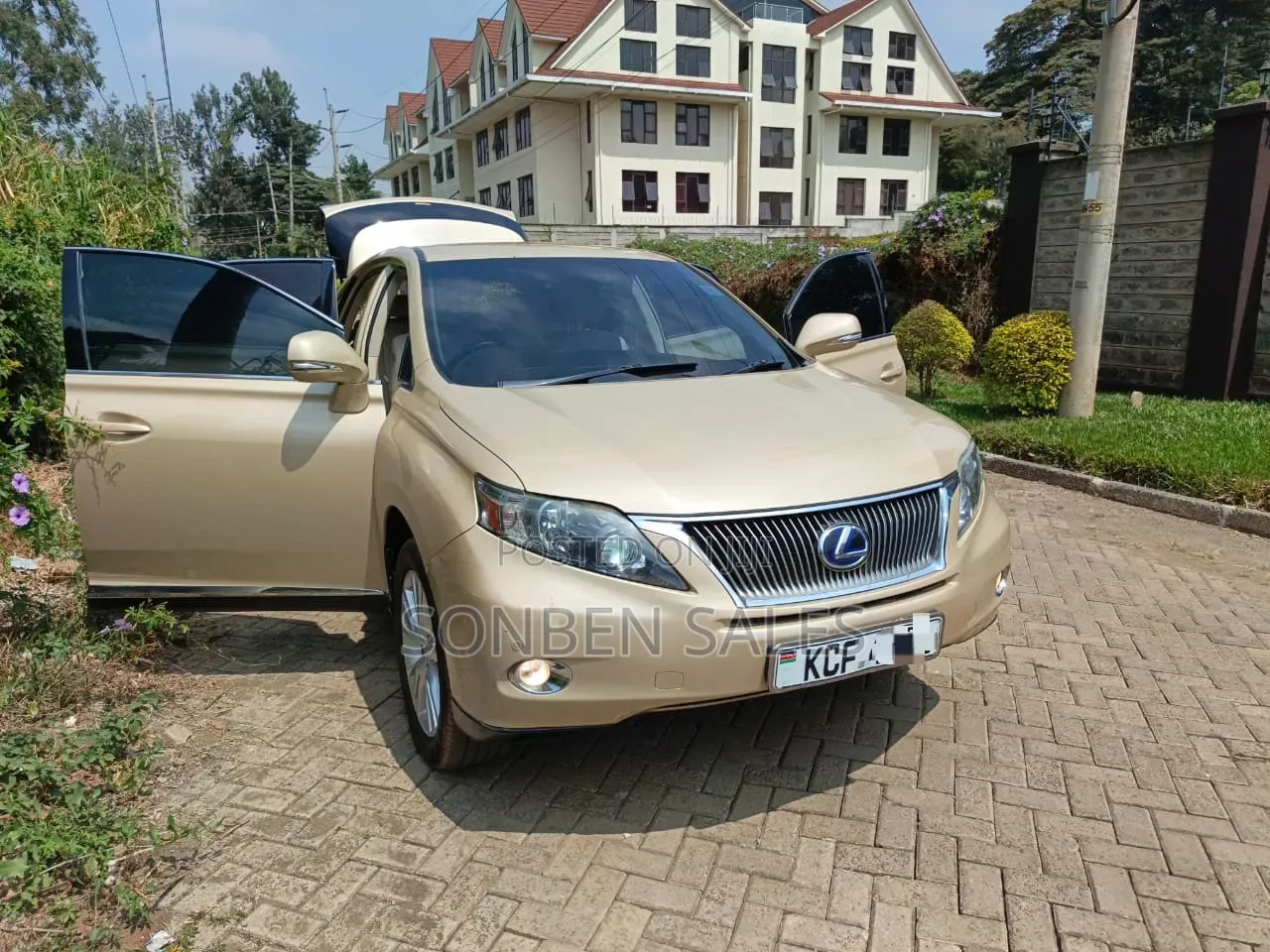 Lexus RX 450h 2010 Gold