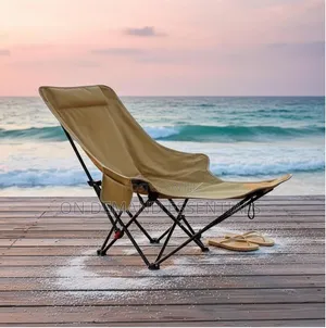 Foldable Design Adjustable Folding Moon Chair