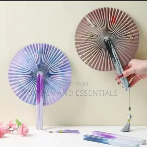 Round Foldable Fans