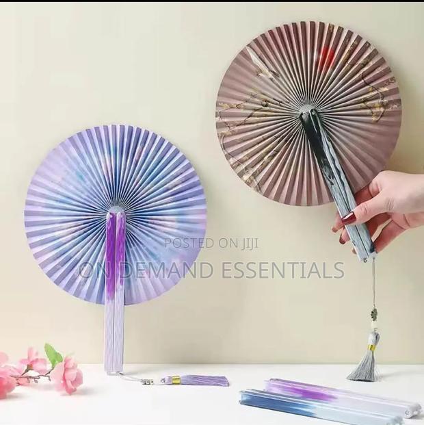 Round Foldable Fans - thumbnail 4