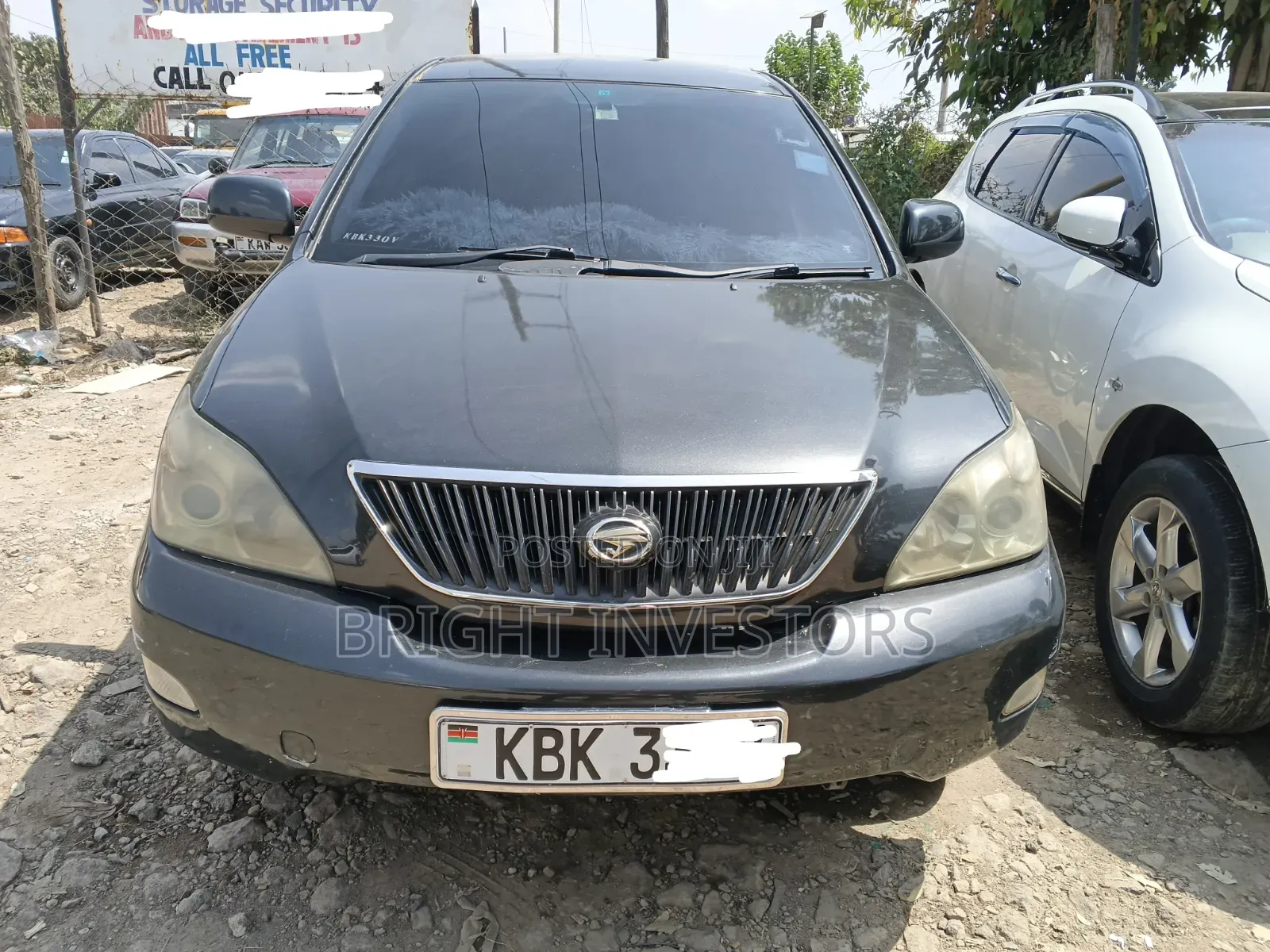 Toyota Harrier 2008 Black