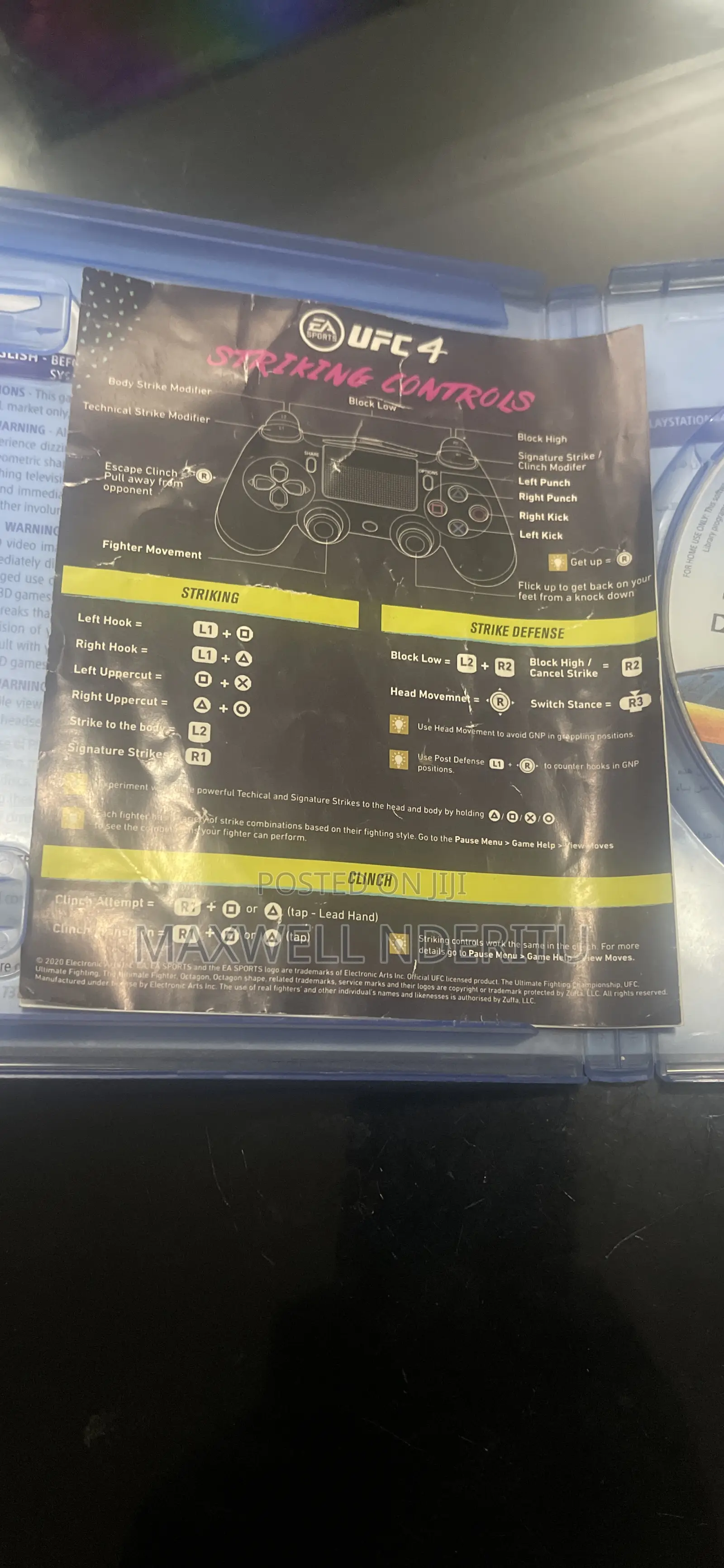 Ufc4 for Ps5 $Ps4