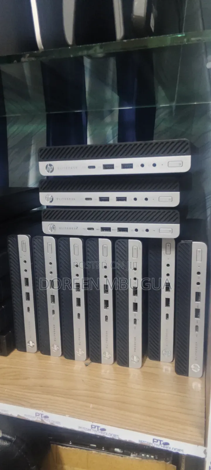 Desktop Computer HP EliteDesk 800 G3 8GB Intel Core i5 SSD 128GB
