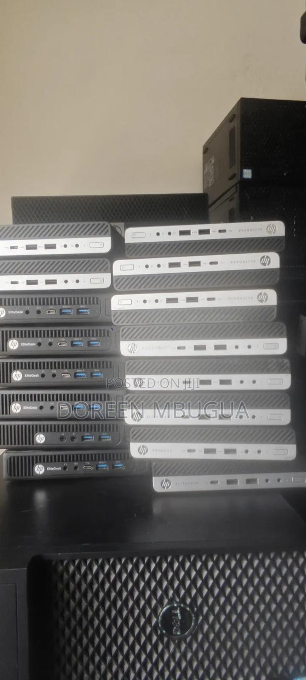 Desktop Computer HP EliteDesk 800 G3 8GB Intel Core i5 SSD 256GB - thumbnail 3