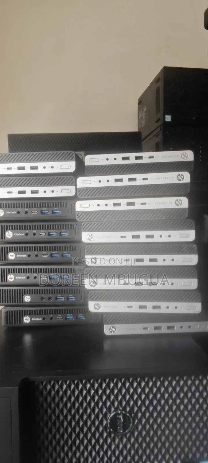 Desktop Computer HP EliteDesk 800 G3 8GB Intel Core i5 SSD 128GB