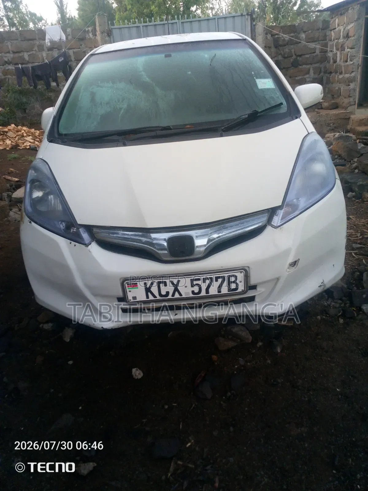 Honda Fit 2012 Pearl