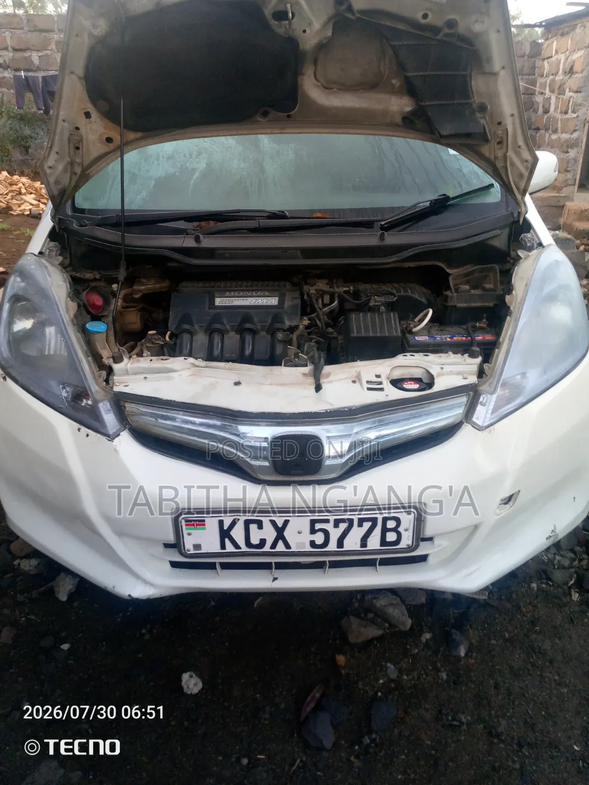 Honda Fit 2012 Pearl