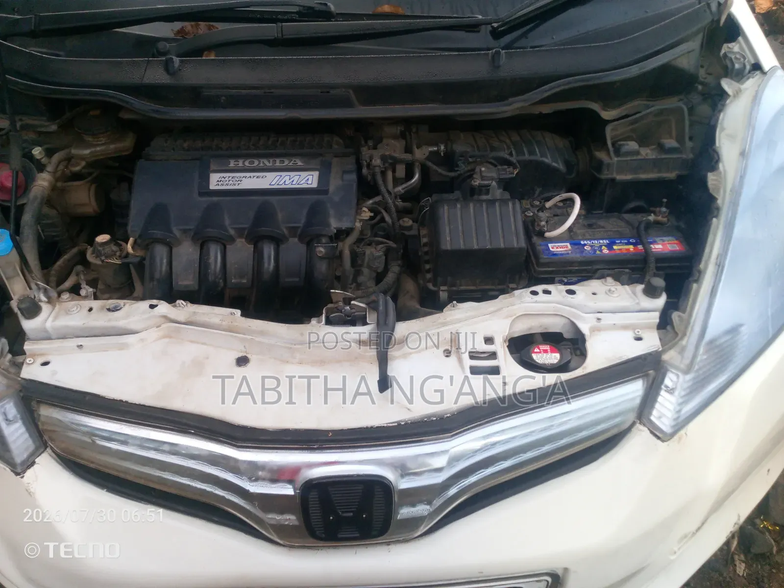 Honda Fit 2012 Pearl