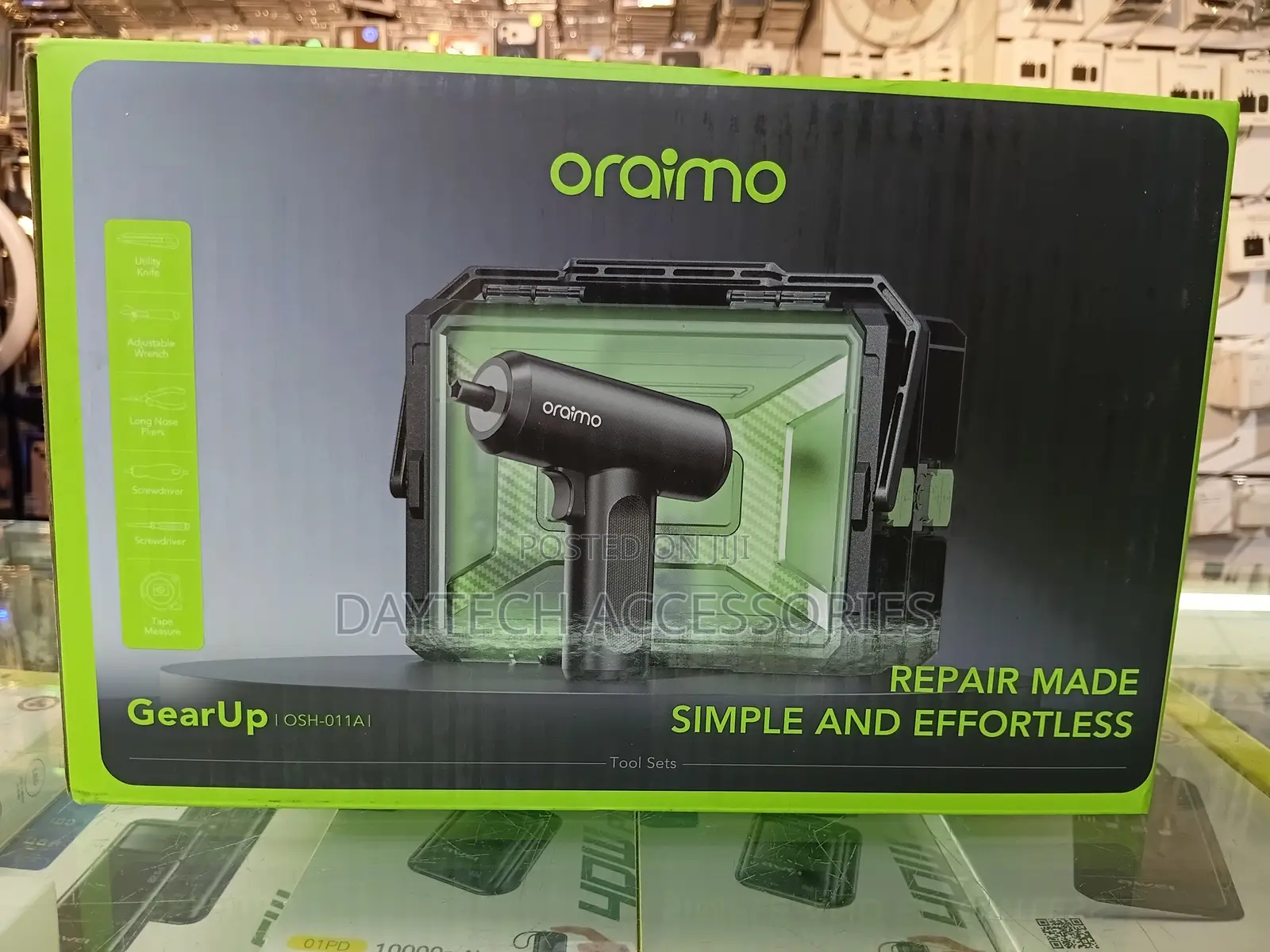 Oraimo GearUp 40 Piece Portable Multifunctional Tool Set (OSH-011A)