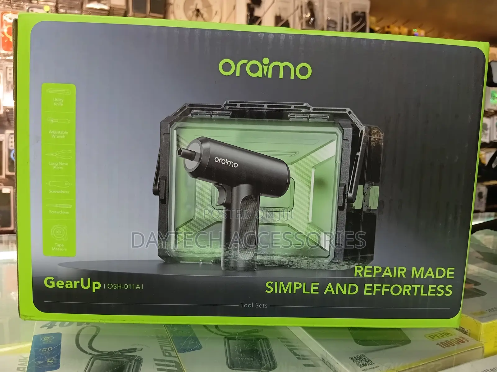 Oraimo GearUp 40 Piece Portable Hand Tool Sets OSH-011A