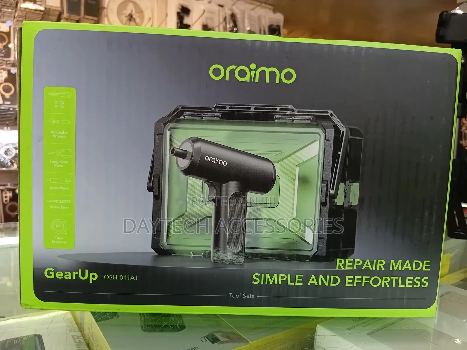 Oraimo GearUp 40 Piece Portable Hand Tool Sets OSH-011A