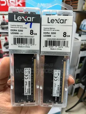 Lexar 8GB (1x8Go) DDR4 3200Mhz CL22 Desktop Memory.