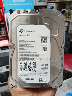 This Is a Seagate Desktop HDD With a 1TB Capacity.