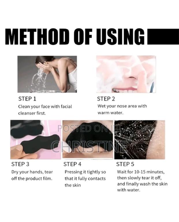 Charcoal Blackhead Remover Nose Strips Mask - thumbnail 2
