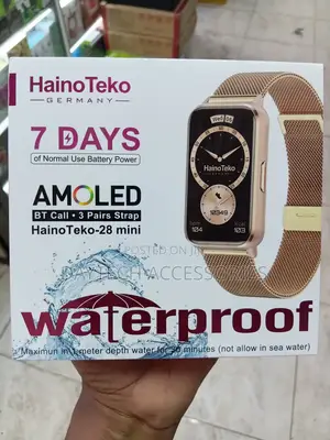 HainoTeko-28 Mini Waterproof Ladies Smart Watch With AMOLED Display.