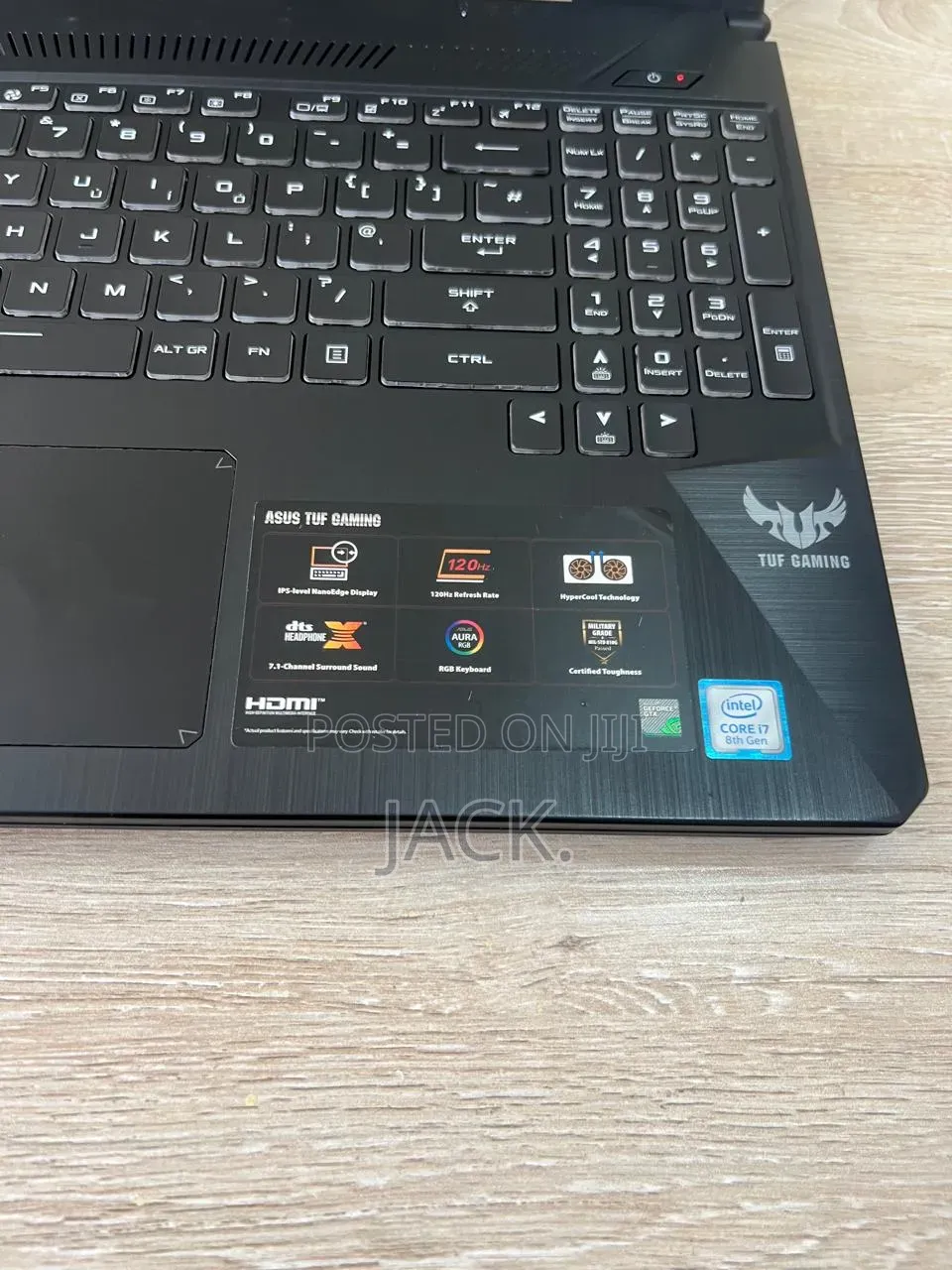 Laptop Asus TUF Gaming F15 16GB Intel Core i7 HDD+SSD 1T