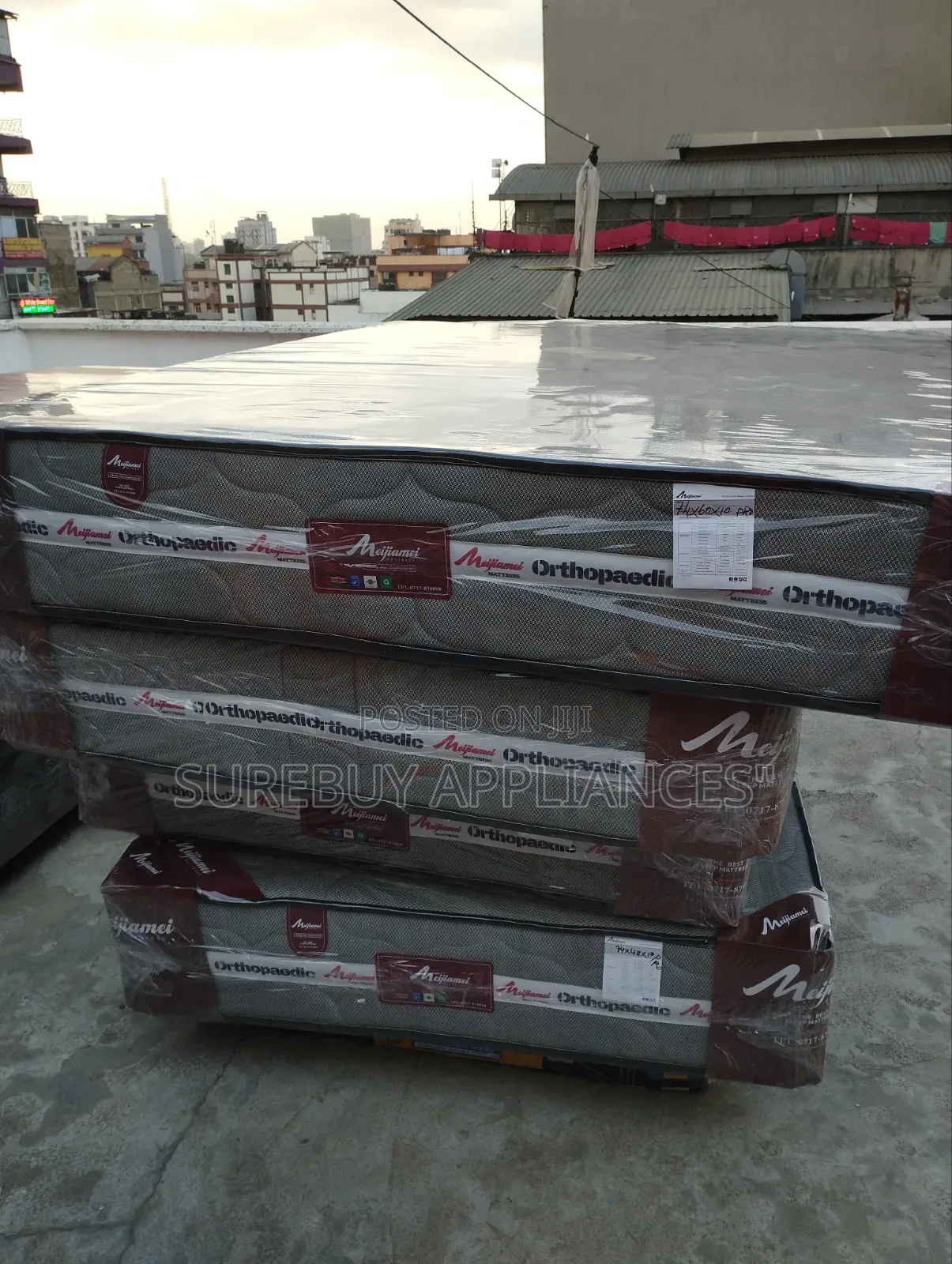 Premium 5×6 Orthopedic 10 Inch Quilted Mattress
