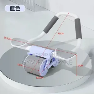Ab Wheel Roller With Elbow Support Timer